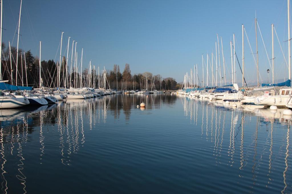 Hotel Restaurant Du Port Yvoire Dış mekan fotoğraf